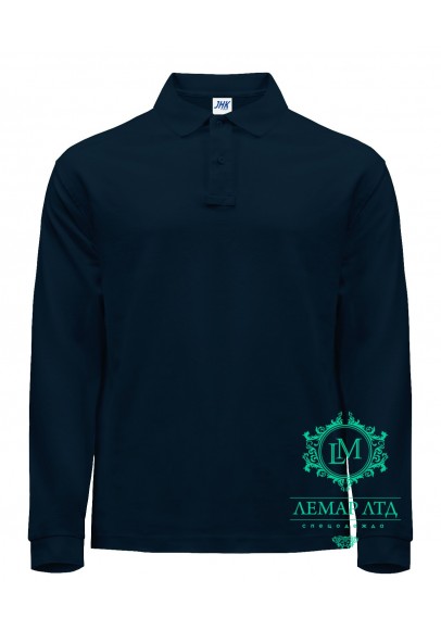 Чоловіча футболка-поло з довгими рукавами JHK POLO REGULAR MAN LS